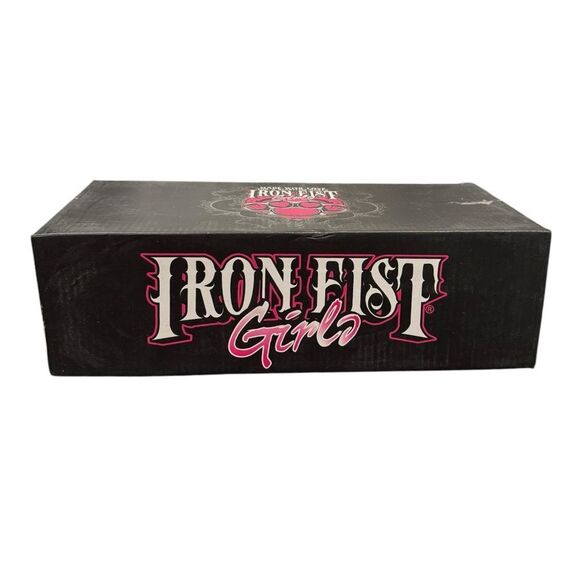 NEW Iron Fist Girls Raw Power Peep Toe Leopard Look Women's Flats 7 - Picture 6 of 6